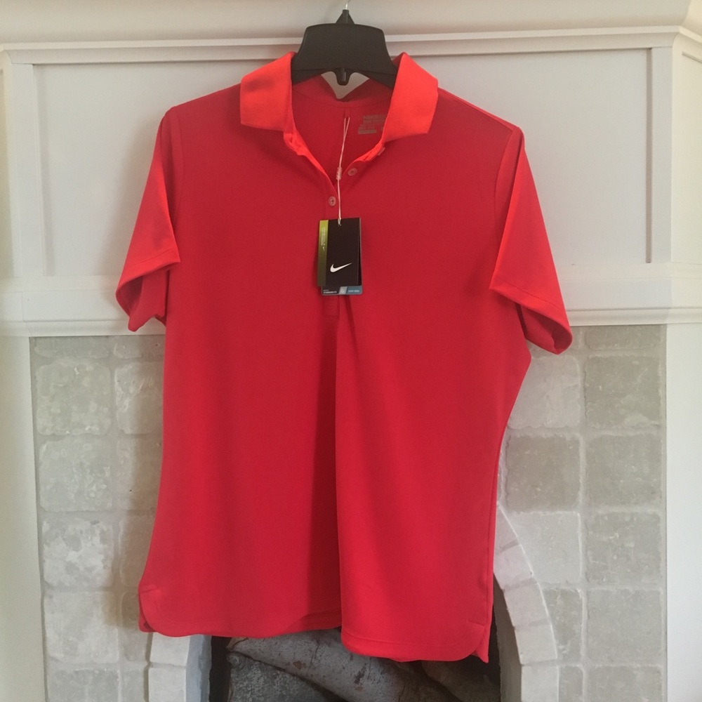 [NEW] Women’s NIKE Golf Polo Dri-Fit XL